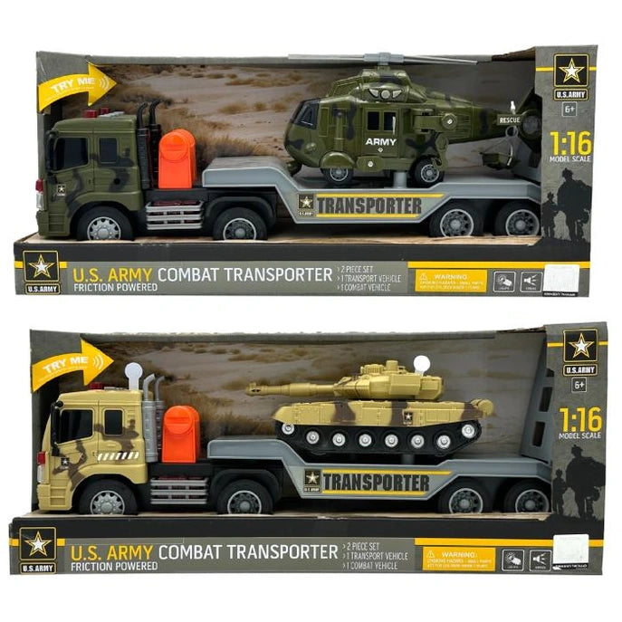 U.S. ARMY COMBAT TRANSPORTER FRICTION POWERED